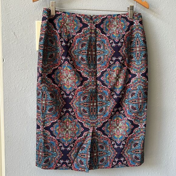 Talbots Multicolor Paisley Skirt - Picture 4 of 8